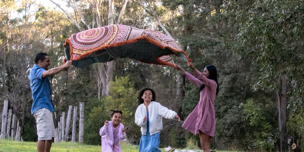Indigenous Australian Family