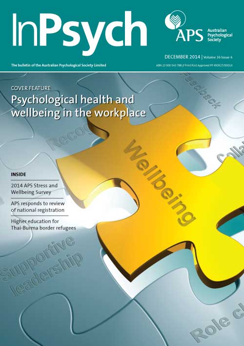 Psychological health and wellbeing in the workplace