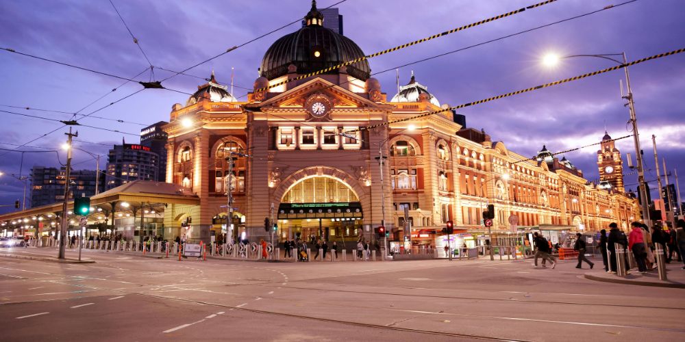 Flinders st station